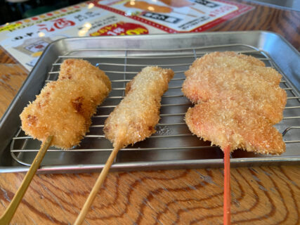 年末年始に久々に数年ぶりに串カツ田中へ行ってきました美味しい串カツと唐揚げは相変わらず健在でした