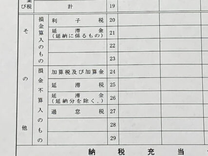 延滞税と延滞金の違い