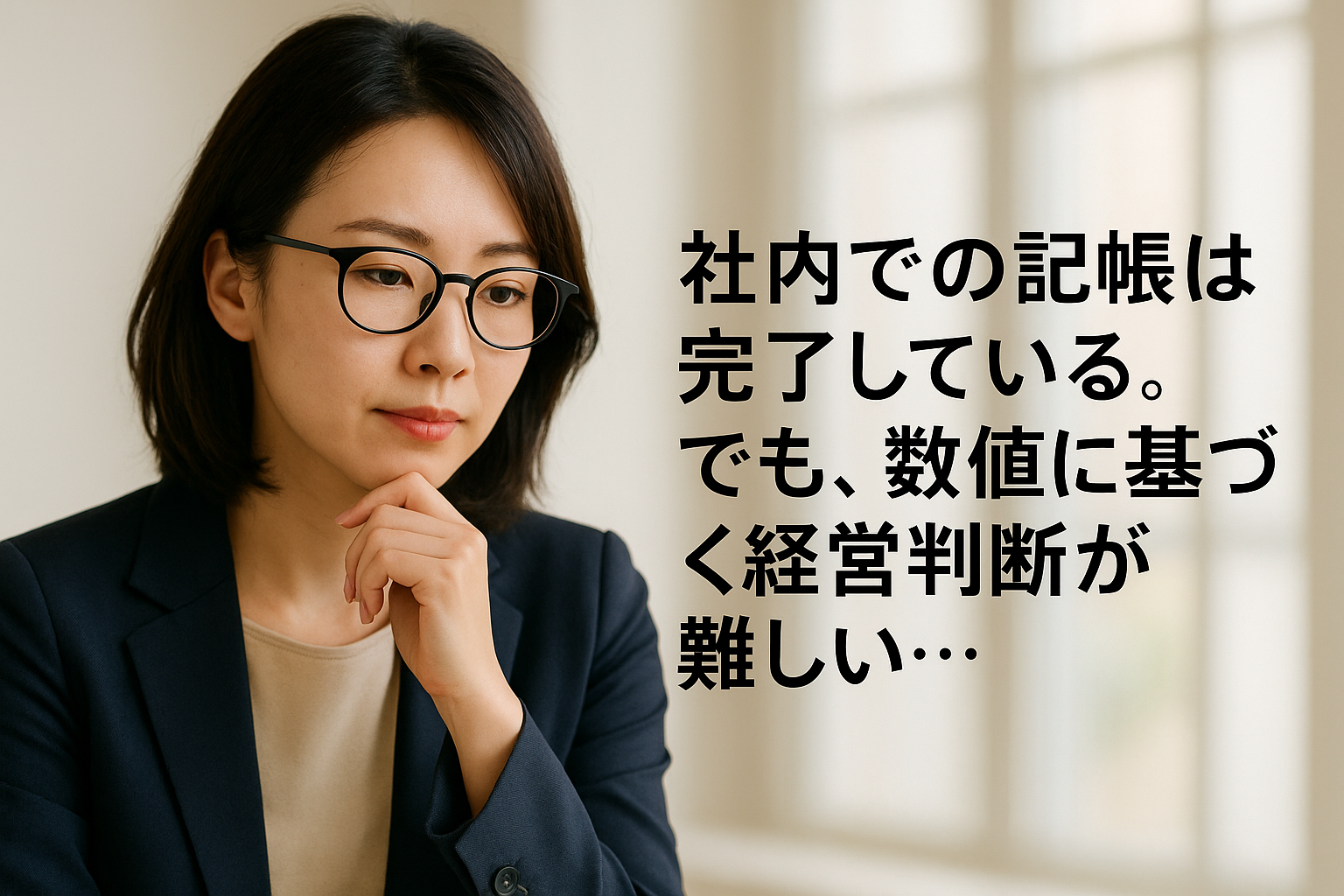 【経理担当者との関係編】社内経理はしっかりしている。でも相談相手がいない社長様へ