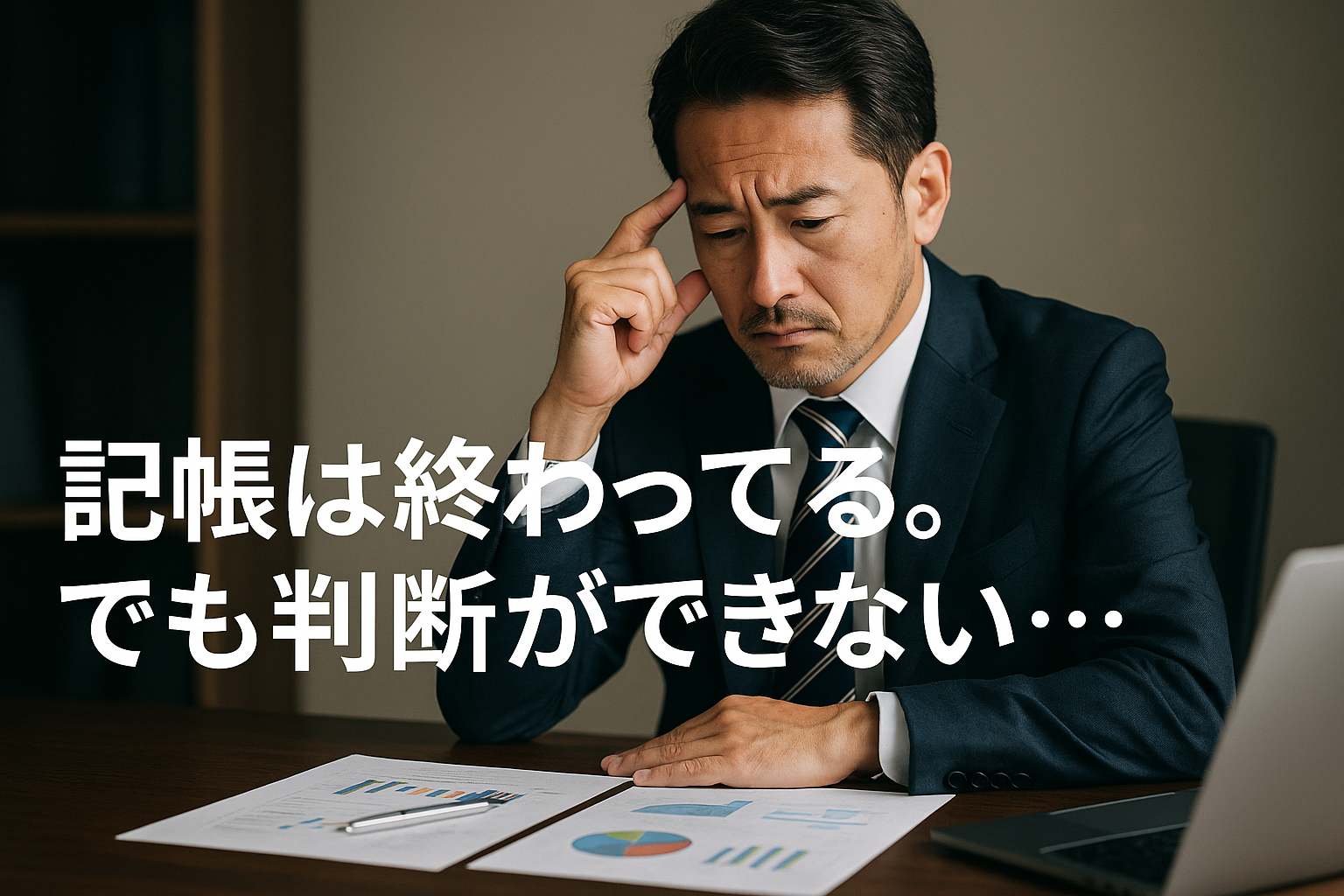 【経営判断編】社内での記帳は終わっている社長様へ:「利益が出ているのに資金が足りない」理由を知っていますか?