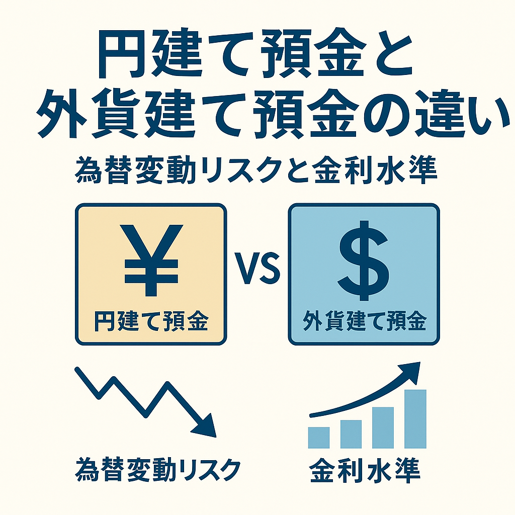 経営者・経理担当者の方むけ：円建て預金と外貨建て預金の違い──為替変動リスクと金利