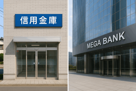 経営者及び経理担当者むけ：信用金庫とメガバンク、どちらを使うべきか？