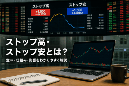 ストップ高・ストップ安とは？なぜ起きるのかと株価への影響を解説